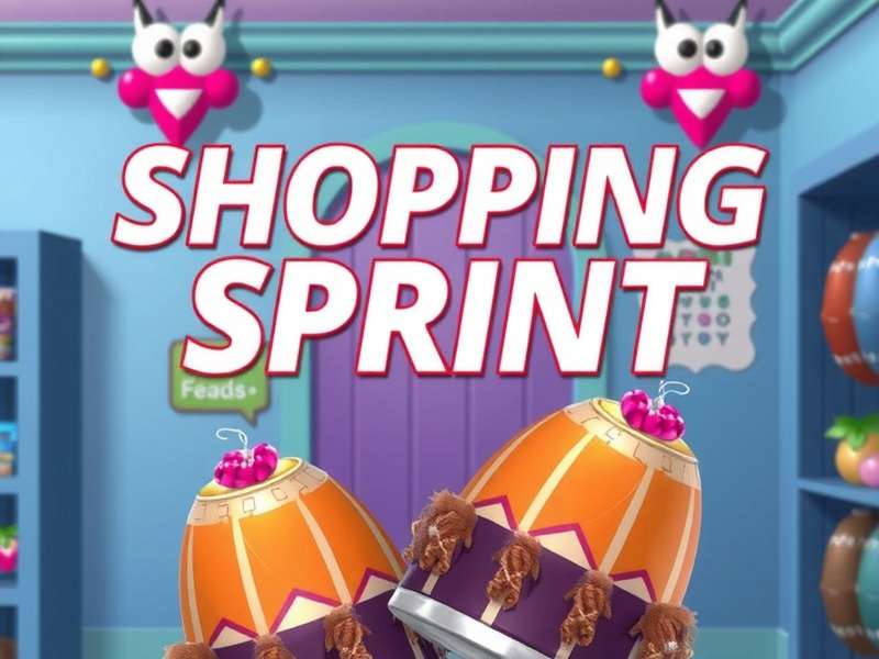 Shopping Sprint Supreme Game Banner